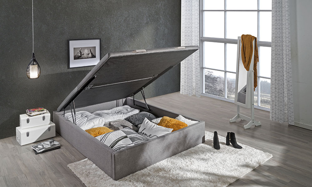 Sommier desmontável Conforama decoração de quarto pequeno Sommier desmontável Conforama