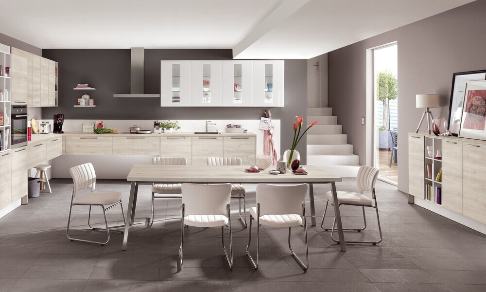 sala e cozinha open space