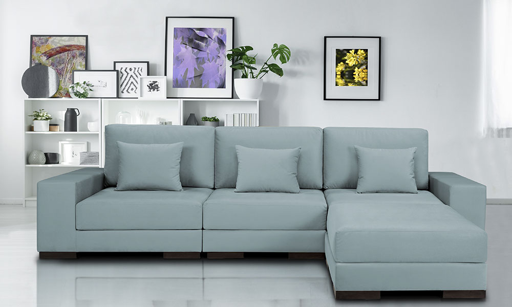Sofá TUCAN com chaise longue sofas modulares