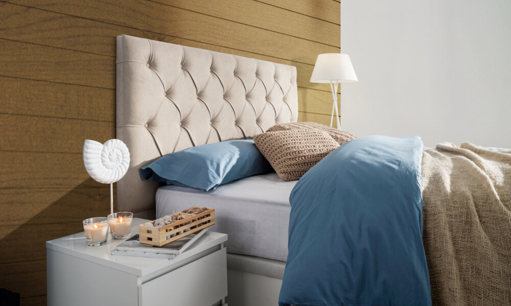Procure combinar as almofadas da cama com os restantes têxteis almofadas decorativas originais