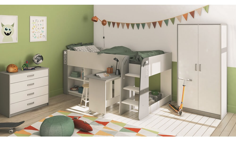 Bandeirinhas trazem cor e alegria para o quarto decoração de quarto infantil feminino simples e barato