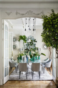 Se há espaço da casa onde devem existir feng shui espelhos é na sala de jantar. feng shui espelhos